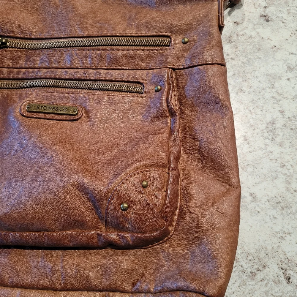 STONE & CO Handbag Brown